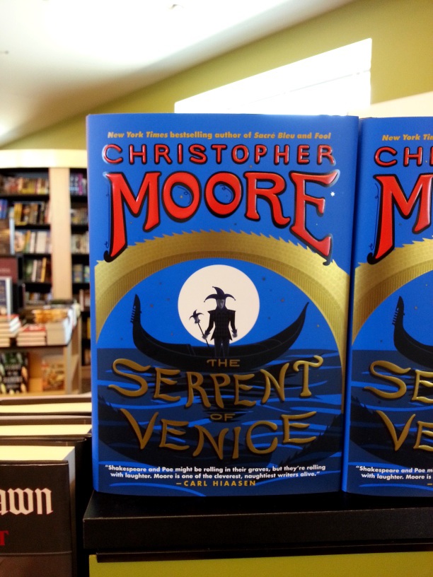 "The Serpent of Venice," by Christopher Moore.